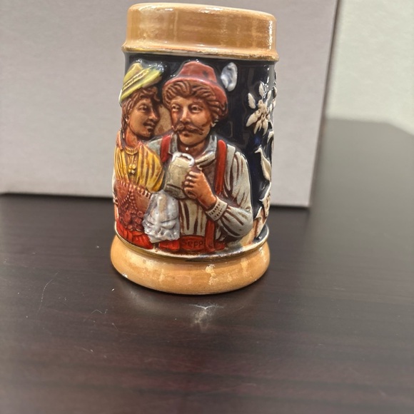 West GERMAN MADE "Trink Mi Prosit" 3" Mini Stein Collectible - Picture 1 of 4